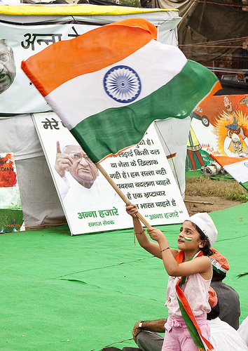 Anna Hazare Anti-Corruption Rally, Delhi