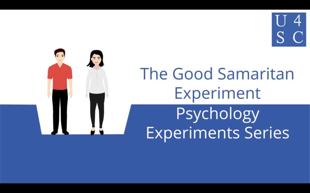 the good samaritan experiment summary